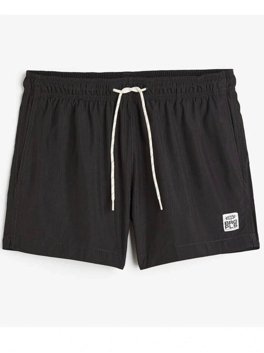 Boring Pals Swim Trunks Bathing Suit Summer Beach Vacation H&M Men's‎ Black XL